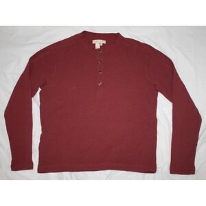 The Territory Ahead Mens Long Sleeve Henley Pullover Shirt Sizeโ Small